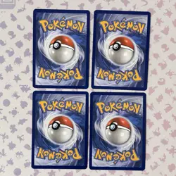 x4 Bulbasaur 001/132 4x Mega Evolution Pokemon TCG Playset Reverse Holo NM - Image 2