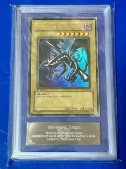 ARS 7 NM 2002 Red Eyes Black Dragon LOB-070 1st ED Holo 1st ED YuGiOh English - Image 1