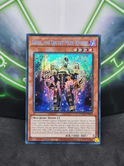 Yugioh Girsu, the Orcust Mekk-Knight ETCO EN024 Secret Rare 1st Edition NM - Image 1