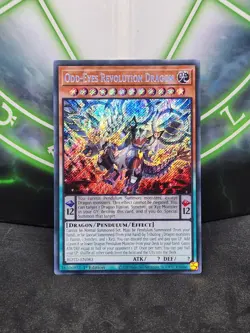 Yugioh Odd-Eyes Revolution Dragon ROTD-EN083 Secret Rare 1st Edition NM - Image 1