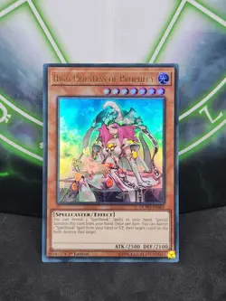 Yugioh High Priestess of Prophecy DUPO-EN081 Ultra Rare 1st Edition NM - Image 1