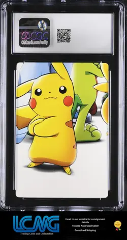 Pokemon TCG Card Bandai Carddass Zukan Advanced Generation 008 Team Magma CGC 10 - Image 2