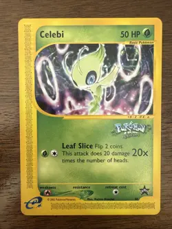 Pokemon TCG Pokemon 4ever Celebi 50 Promo Card Non Holo - Image 1