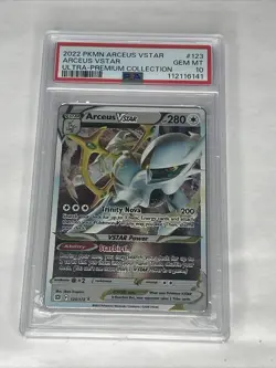 Arceus VSTAR - (Metal Card) 123/172 Miscellaneous Cards & Products Holo - Image 1