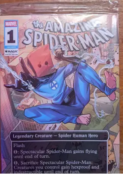 MTG Magic The Gathering Spider-Man Promo Comic & Sinister Six Card PAX West 2025 - Image 2
