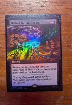 MTG Magic The Gathering Spider-Man Promo Comic & Sinister Six Card PAX West 2025 - Image 4