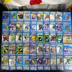 Digimon Cards Old set of 300 Bulk Bandai Trading Card Japan #013 - Image 4