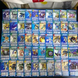 Digimon Cards Old set of 300 Bulk Bandai Trading Card Japan #013 - Image 5