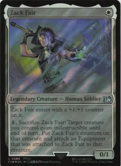 Zack Fair (Surge Foil) - FOIL - U FINAL FANTASY 580 - MTG - Image 1