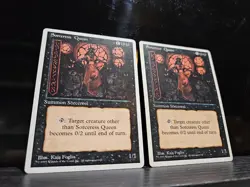 MTG Sorceress Queen x2 - 4th Edition - Light/Moderately Played - Image 1