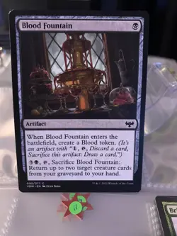 MTG Blood Fountain Innistrad: Crimson Vow 095/277 Regular Common - Image 1
