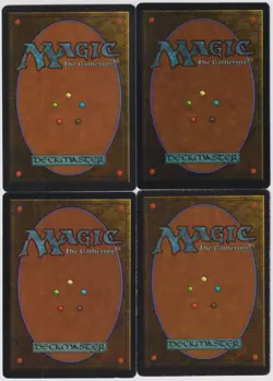 MTG 4X Island Sanctuary X4 Revised Edition Magic - (3X LP/NM & 1X PL) - Image 2