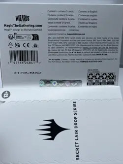 MTG Secret Lair x Doctor Who: The Weeping Angels [SEALED NON-FOIL] Magic - Image 3