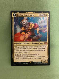 Kefka, Court Mage / Kefka, Ruler Of Ruin 0231 Final Fantasy Magic The Gathering - Image 1
