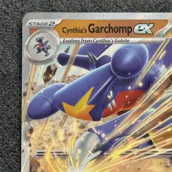 Cynthia’s Garchomp EX 104/182 - Destined Rivals - Pokemon TCG Scarlet & Violet - Image 3