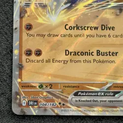 Cynthia’s Garchomp EX 104/182 - Destined Rivals - Pokemon TCG Scarlet & Violet - Image 5