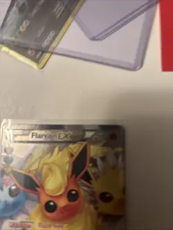 Generations Flareon-EX Ultra Rare full art holo rc28/rc32 2016 pokemon TCG - Image 5