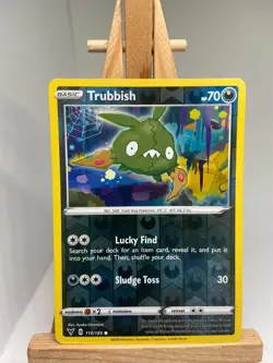 Trubbish - Reverse Holo - Vivid Voltage 110/185 - MINT - Pokemon - Image 1