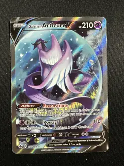 Chilling Reign Galarian Articuno V Alternate Full Art 170/198 Pokemon English - Image 1