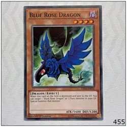 Blue Rose Dragon - LED4-EN031 - Common 1st Edition Yugioh - Image 1