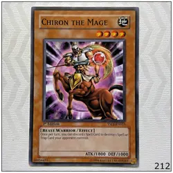 Chiron the Mage - YSDJ-EN015 - Common 1st Edition Yugioh - Image 1