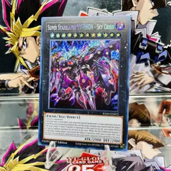 Yugioh Super Starslayer TY-PHON - Sky Crisis RA04-EN072 Secret Rare Near Mint - Image 1