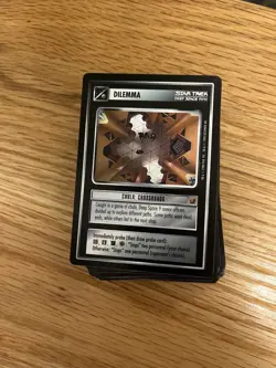 STAR TREK CCG 1E RULES OF ACQUISITION COMMON/UNCOMMON 80 Card Set - Image 1