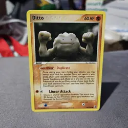 Ditto (Geodude) Pokemon TCG EX Delta Species Common Card #62/113 - Image 1