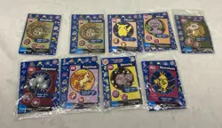 1999 Vintage Pokemon Poke Trivia Burger King Card Lot 9 Card Lot - Image 1