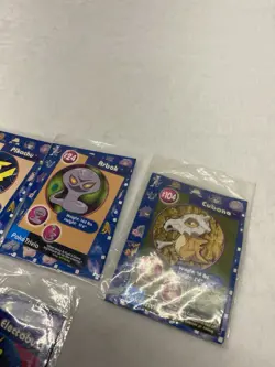 1999 Vintage Pokemon Poke Trivia Burger King Card Lot 9 Card Lot - Image 2
