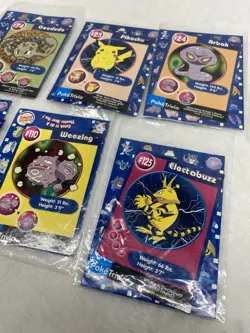 1999 Vintage Pokemon Poke Trivia Burger King Card Lot 9 Card Lot - Image 3