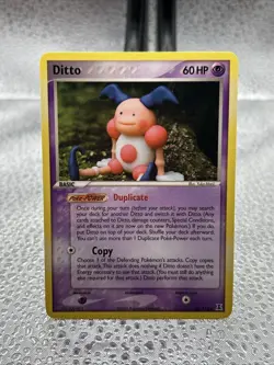 Ditto (Mr. Mime) 38/113 EX Delta Species Pokemon Card 2005 LP Uncommon - Image 1
