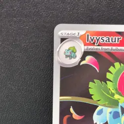 Ivysaur Illustration Rare 134/132 Mega Evolution Pokemon TCG Near Mint Card NM - Image 3