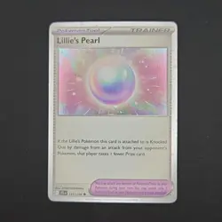 Pokemon TCG Card Lillie's Pearl 151/159 Journey Together Cosmos Holo - NM (x3) - Image 2