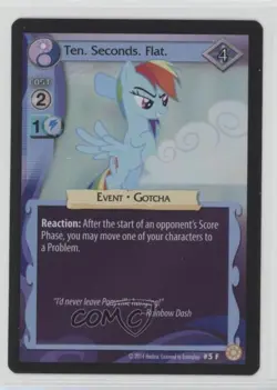 2014 My Little Pony Collectible Card Game - Celestial Solstice Deluxe Set #5 - Image 1