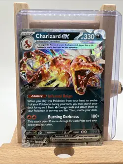Charizard EX 54/91 Pokemon TCG Paldean Fates Holo Foil Double Rare Card NM - Image 1