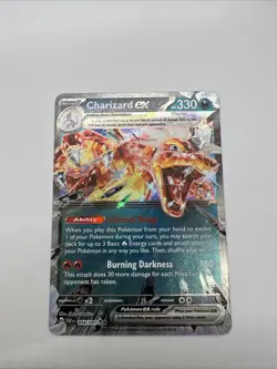 Charizard EX 54/91 Pokemon TCG Paldean Fates Holo Foil Double Rare Card NM - Image 3