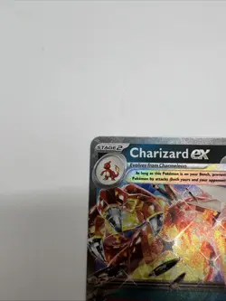 Charizard EX 54/91 Pokemon TCG Paldean Fates Holo Foil Double Rare Card NM - Image 4