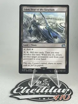 0277 Eden, Seat of the Sanctum FFXIII FIN Final Fantasy MTG Card SHIPS NOW - Image 1