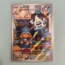 Pokemon TCG Vanillish Card 190/182 Paradox Rift Illustration Rare - Image 1