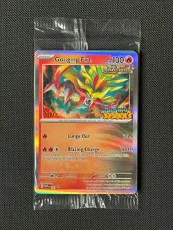 Gouging Fire SVP 151 Prerelease STAFF Pokemon Card Sv: Promo Cards SEALED *2 - Image 1
