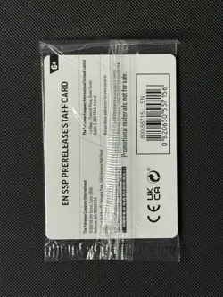 Gouging Fire SVP 151 Prerelease STAFF Pokemon Card Sv: Promo Cards SEALED *2 - Image 2