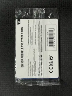 Gouging Fire SVP 151 Prerelease STAFF Pokemon Card Sv: Promo Cards SEALED - Image 2