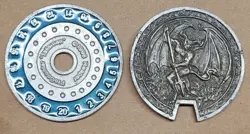 Reaper ProCounter Talisman MTG Metal Devil Diablo Spinning Life Counter 1998 - Image 2