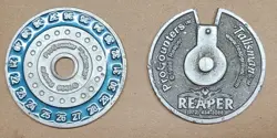 Reaper ProCounter Talisman MTG Metal Devil Diablo Spinning Life Counter 1998 - Image 3