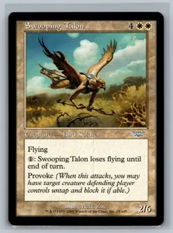 Magic The Gathering Legions Swooping Talon #23/145 MTG TCG CCG - Image 1
