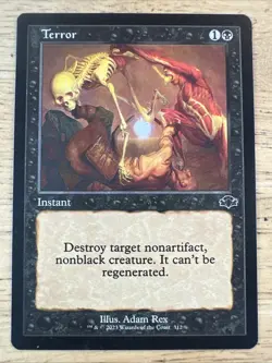 Terror (312) Retro Frame Dominaria Remastered DMR MTG Magic - Image 1