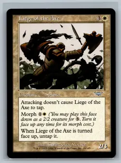 Magic The Gathering Legions Liege of the Axe #16/145 MTG TCG CCG - Image 1