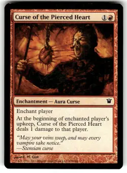 Curse of the Pierced Heart Innistrad Regular MTG - Image 1