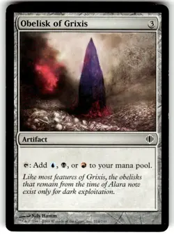 Obelisk of Grixis Shards of Alara Regular MTG - Image 1